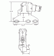 Exhaust Elbow - Dry Joint Riser manifold 7° - Mercruiser 6.72" V6 & V8 - Replaces MerCruiser part # 864309T02 - MC-20-864309 - 51146 - GLM